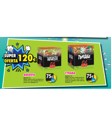 Oferta 2 Baterías: Augusta y Tyrana