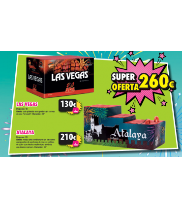 Oferta 2 Baterías: Las Vegas y Atalaya