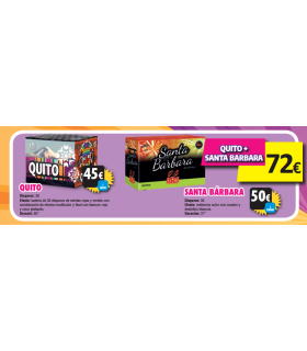 Oferta Pack 2 baterías: Bateria Quito y Santa Bárbara