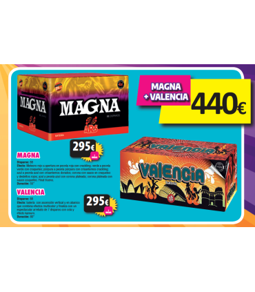Oferta 2 Baterías: Valencia y Magna
