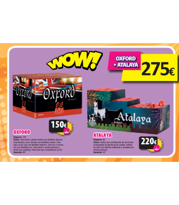 Oferta 2 Baterías: Oxford y Atalaya