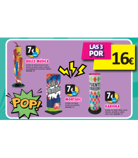 Oferta Dulce Música+Montjuic+Karioka