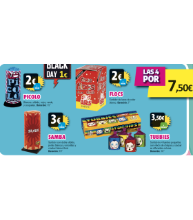 Oferta 4 fuentes pequeñas