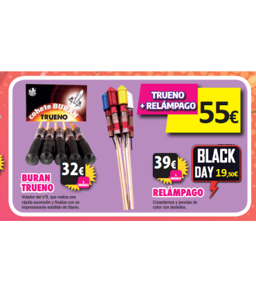 Oferta Pack 2 Cohetes: Buran trueno y Voyager