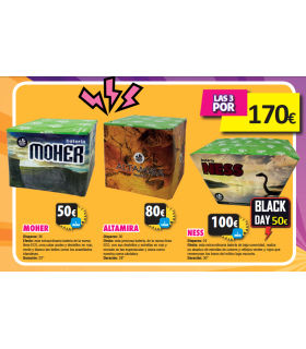 Oferta Pack Baterías: Moher, Altamira y Ness