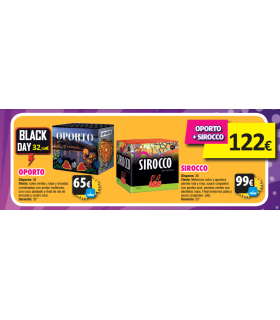 Oferta 2 Baterías: Oporto y Sirocco