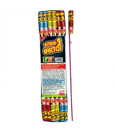 Oferta Pack 2 Cohetes Medianos: California Rocket y Rocket Assortment