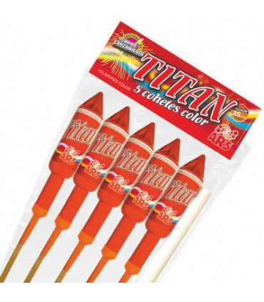 Oferta Pack 2 Cohetes Medianos: California Rocket y Rocket Assortment