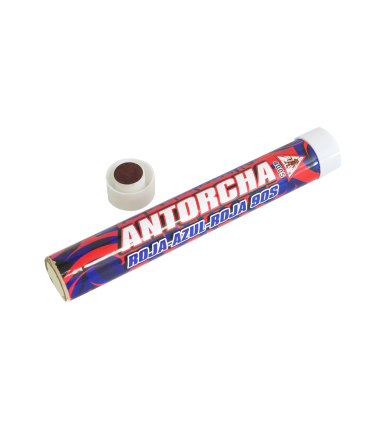 Antorcha Roja-Azul-Roja  (Sin humo)